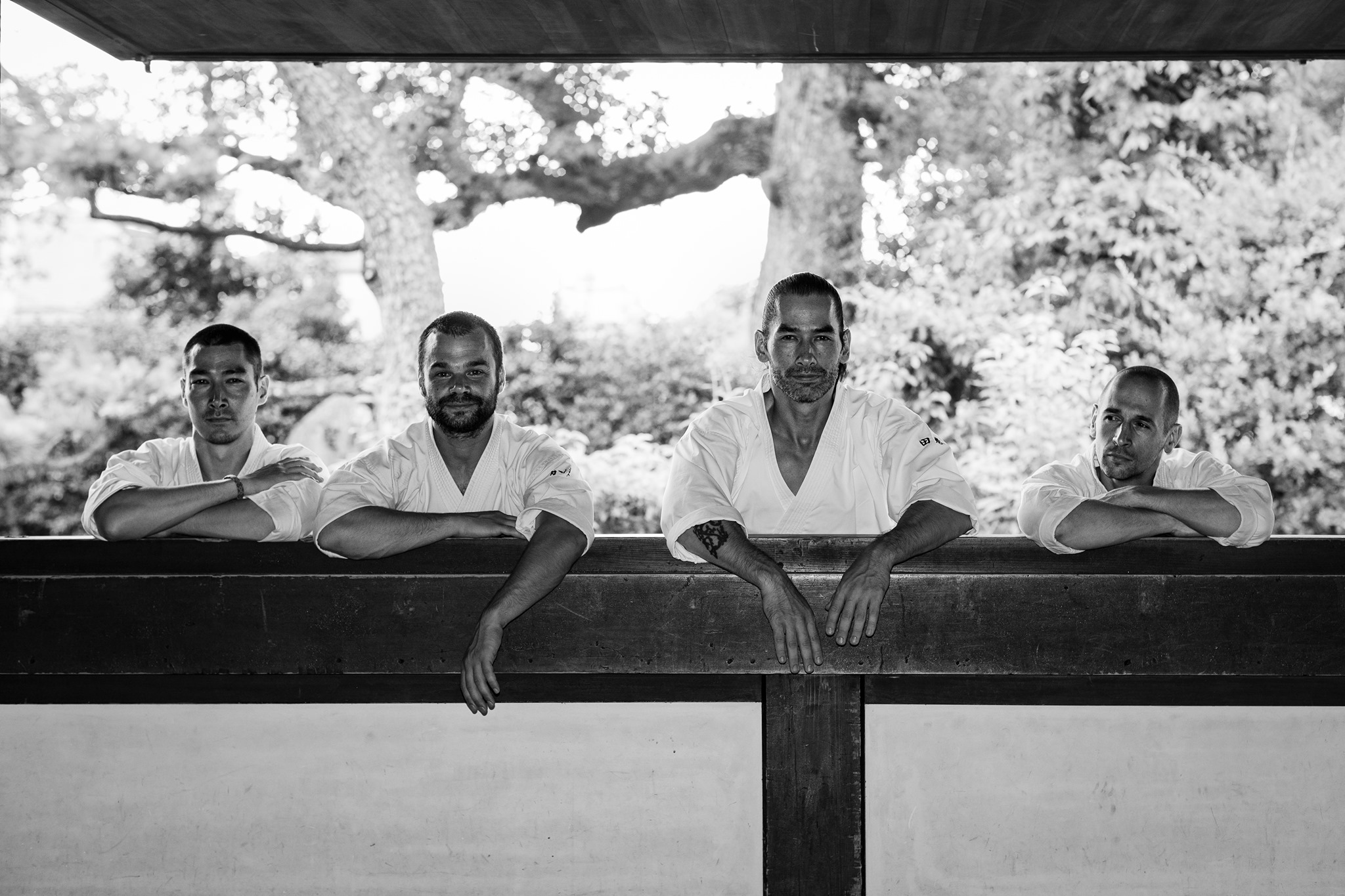 Les quatre fondateurs de Kishinkai Aikido